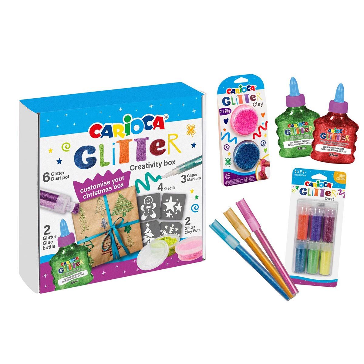 Conjunto carioca glitter creator set ( Imagem 2 de 3 ) - Preview