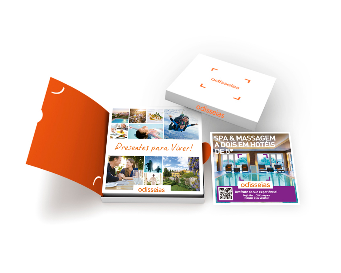 Odisseias Pack Presente - Spa & Massagem a Dois em Hotéis de 5* | Experiência de Spa para 2 pessoas ( Imagem 2 de 3 ) - Preview