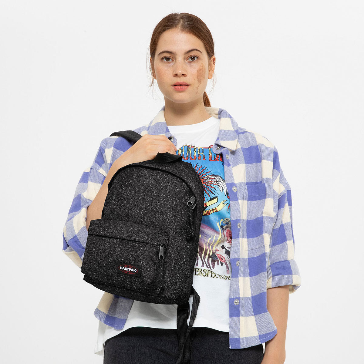 Mochila Eastpak Orbit Spark Black 33,5X23X15Cm Ek000043N981 ( Imagem 4 de 4 ) - Preview