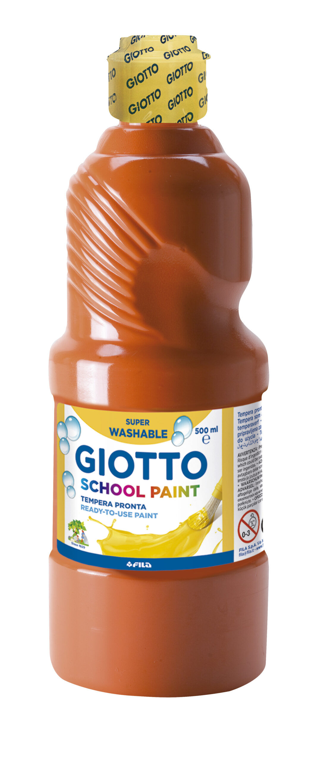 Guache Giotto School Paint Lavavel 535308 Vermelho 500Ml ( Imagem 2 de 2 ) - Preview