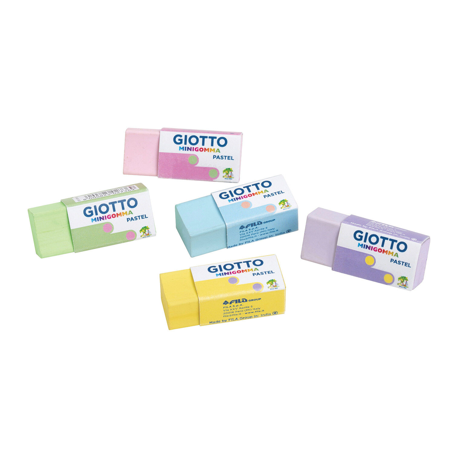 GIOTTO - MINI BORRACHA PASTEL - 233900 ( Imagem 2 de 4 ) - Preview