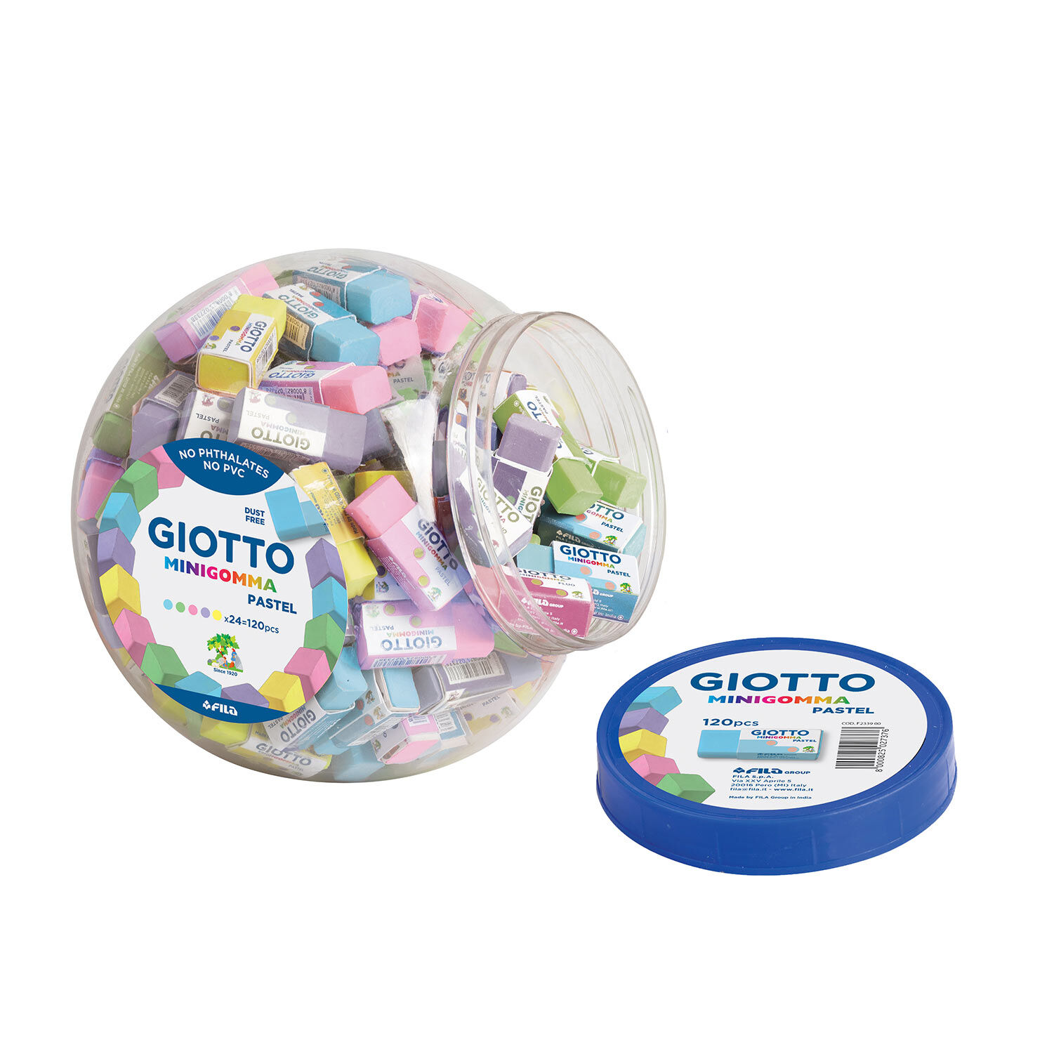 GIOTTO - MINI BORRACHA PASTEL - 233900 ( Imagem 4 de 4 ) - Preview