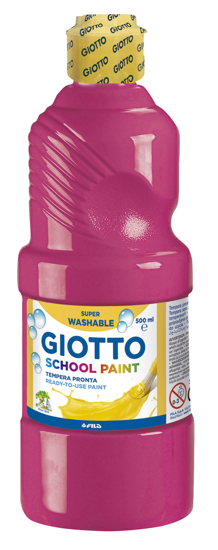 Guache escolar lavavel giotto 500 ml magenta ( Imagem 2 de 3 ) - Preview