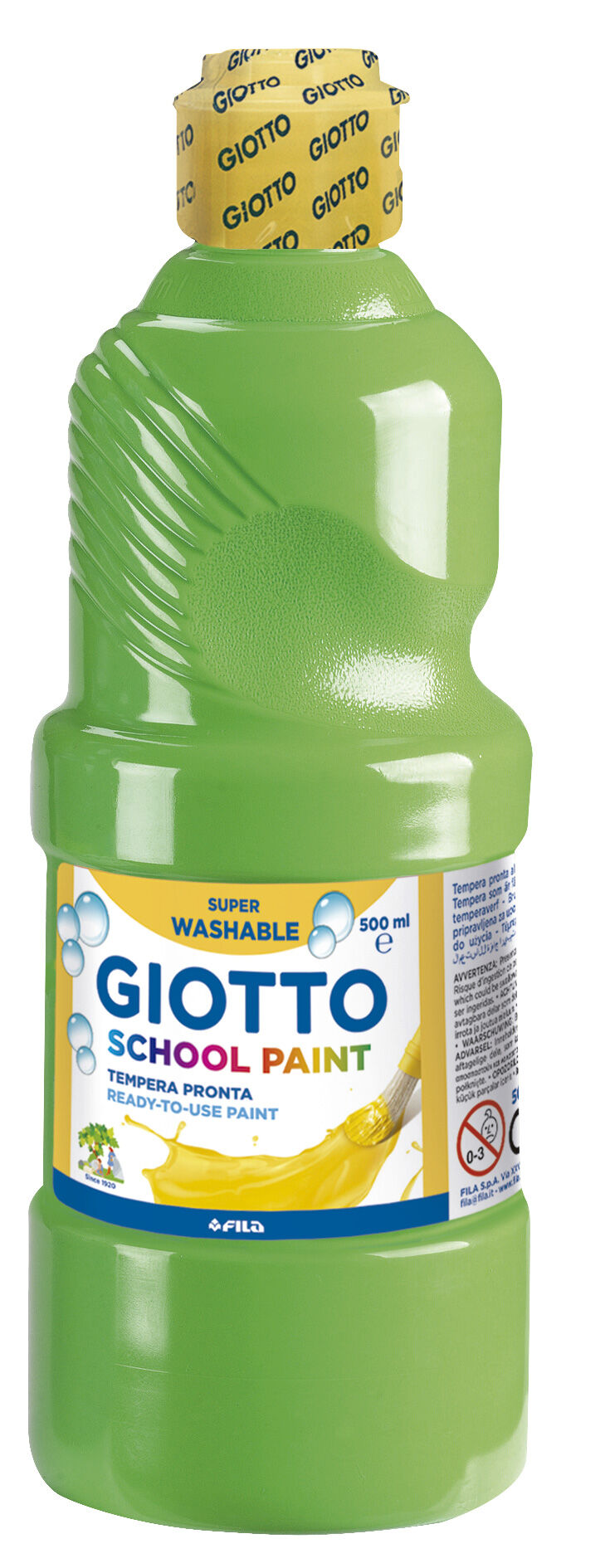 Guache escolar lavavel giotto 500 ml verde cinabrio ( Imagem 2 de 3 ) - Preview
