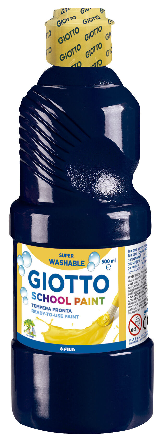 Guache escolar lavavel giotto 500 ml preto ( Imagem 2 de 3 ) - Preview