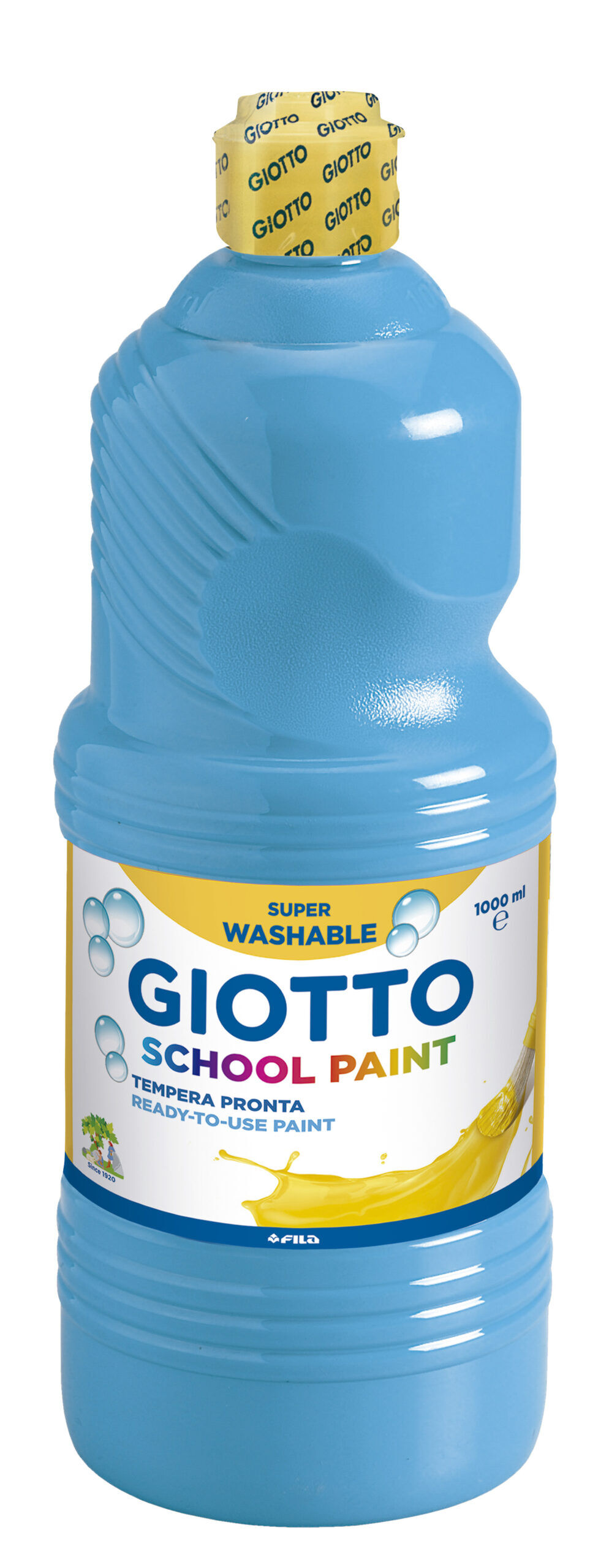 Guache escolar lavavel giotto 1000 ml azul cyan ( Imagem 2 de 7 ) - Preview