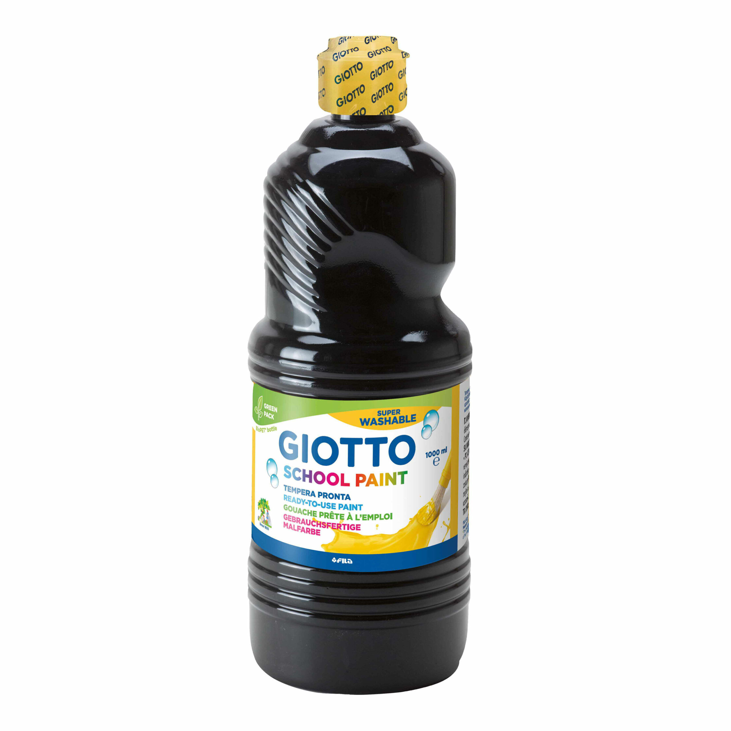 Guache escolar lavavel giotto 1000 ml preto ( Imagem 5 de 5 ) - Preview