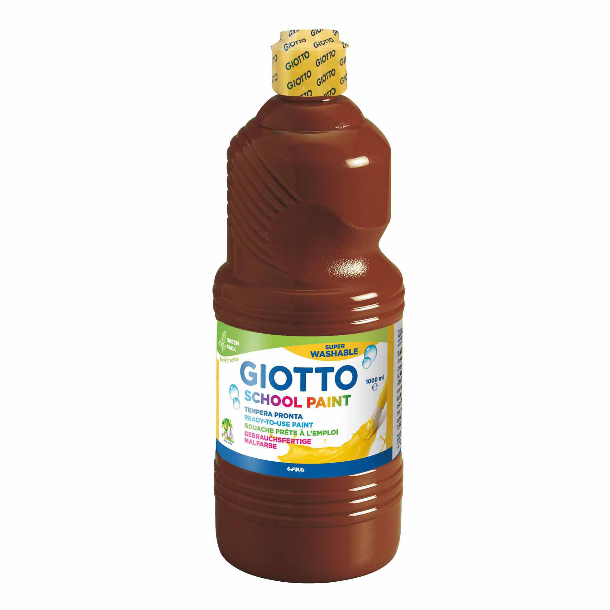 Guache escolar lavavel giotto 1000 ml castanho ( Imagem 5 de 5 ) - Preview