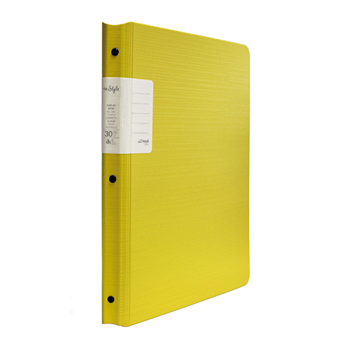 Porfólio Amarelo A4 com 30 Bolsas ( Imagem 2 de 2 ) - Preview