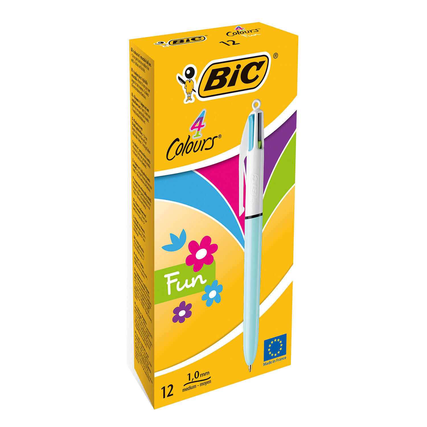 BIC - ESF. 4 CORES ED.PASTEL ( Imagem 2 de 5 ) - Preview