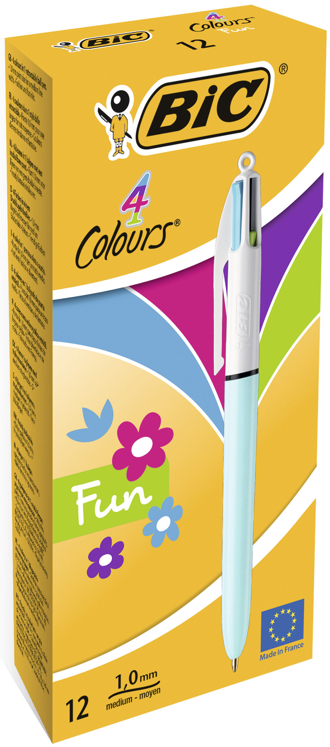 BIC - ESF. 4 CORES ED.PASTEL ( Imagem 4 de 5 ) - Preview