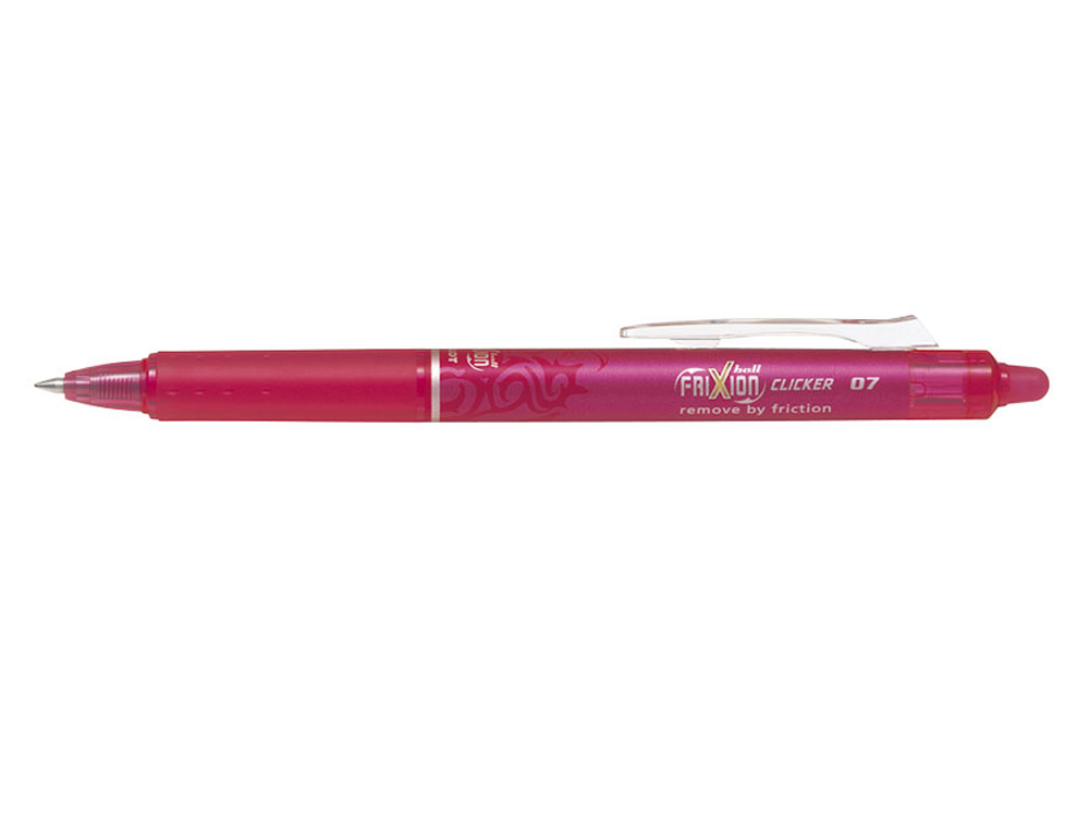 Esferografica pilot frixion clicker apagavel 0,7 mm cor rosa em blister (12 unidades) ( Imagem 2 de 6 ) - Preview