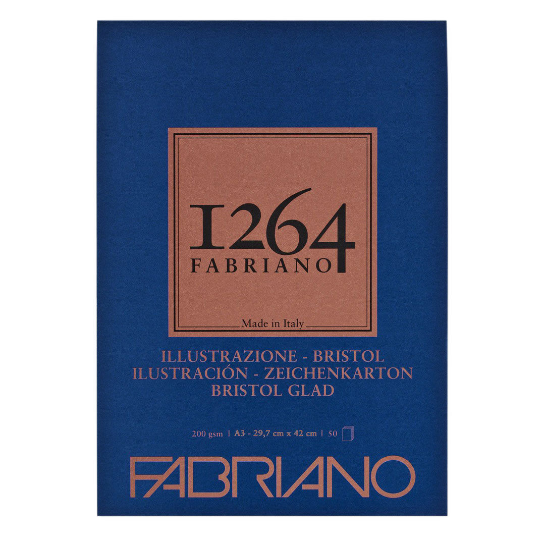 Bloco De Desenho Fabriano 1264 Bristol A3 200G 50Fl F19100655 ( Imagem 3 de 3 ) - Preview