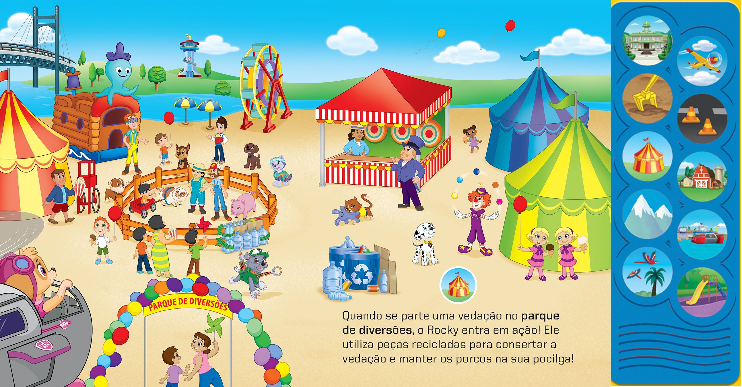 Patrulha Pata - Terra, Mar e Céu! ( Imagem 2 de 3 ) - Preview