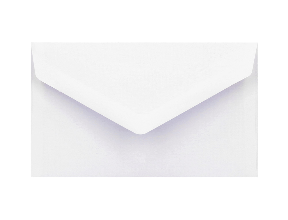 Envelope liderpapel branco com fundo 95x162 mm engomado aba em bico embalagem de 25 unidades ( Imagem 4 de 9 ) - Preview