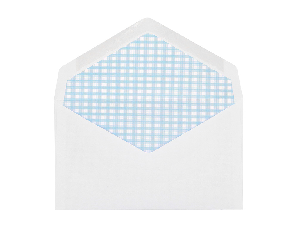 Envelope liderpapel branco com fundo 95x162 mm engomado aba em bico embalagem de 25 unidades ( Imagem 5 de 9 ) - Preview