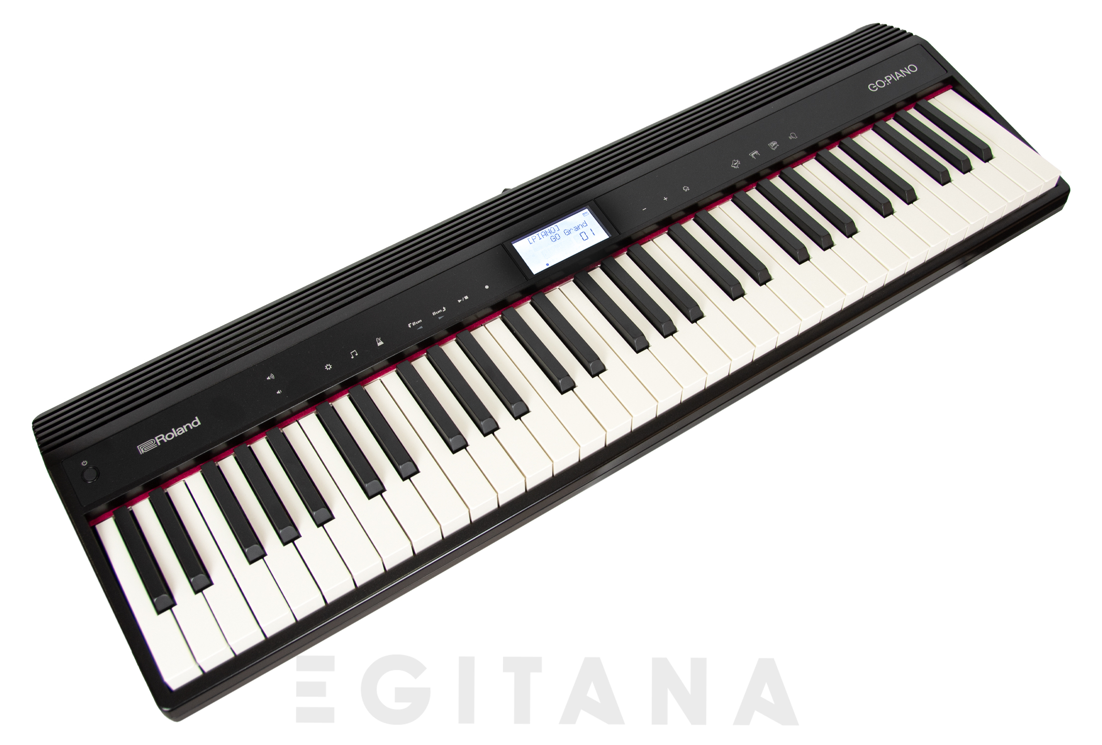 Roland GO:PIANO 61 Piano Portátil Preto USB Bluetooth ( Imagem 2 de 4 ) - Preview