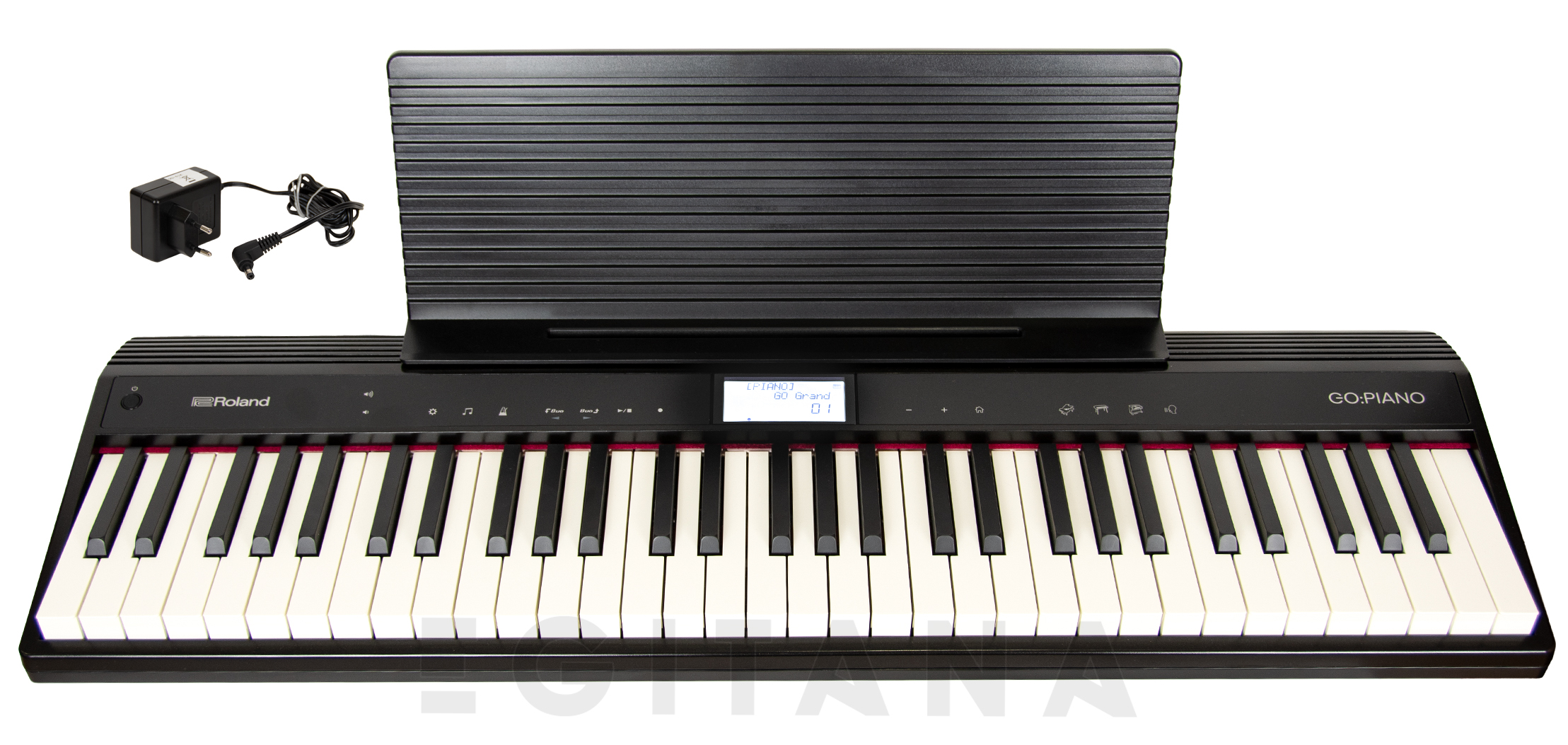 Roland GO:PIANO 61 Piano Portátil Preto USB Bluetooth ( Imagem 3 de 4 ) - Preview