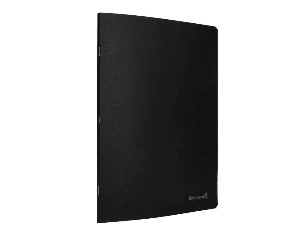 Caderno agrafado liderpapel capa preta din a4 80 f pautado 60gr (10 unidades) ( Imagem 5 de 10 ) - Preview