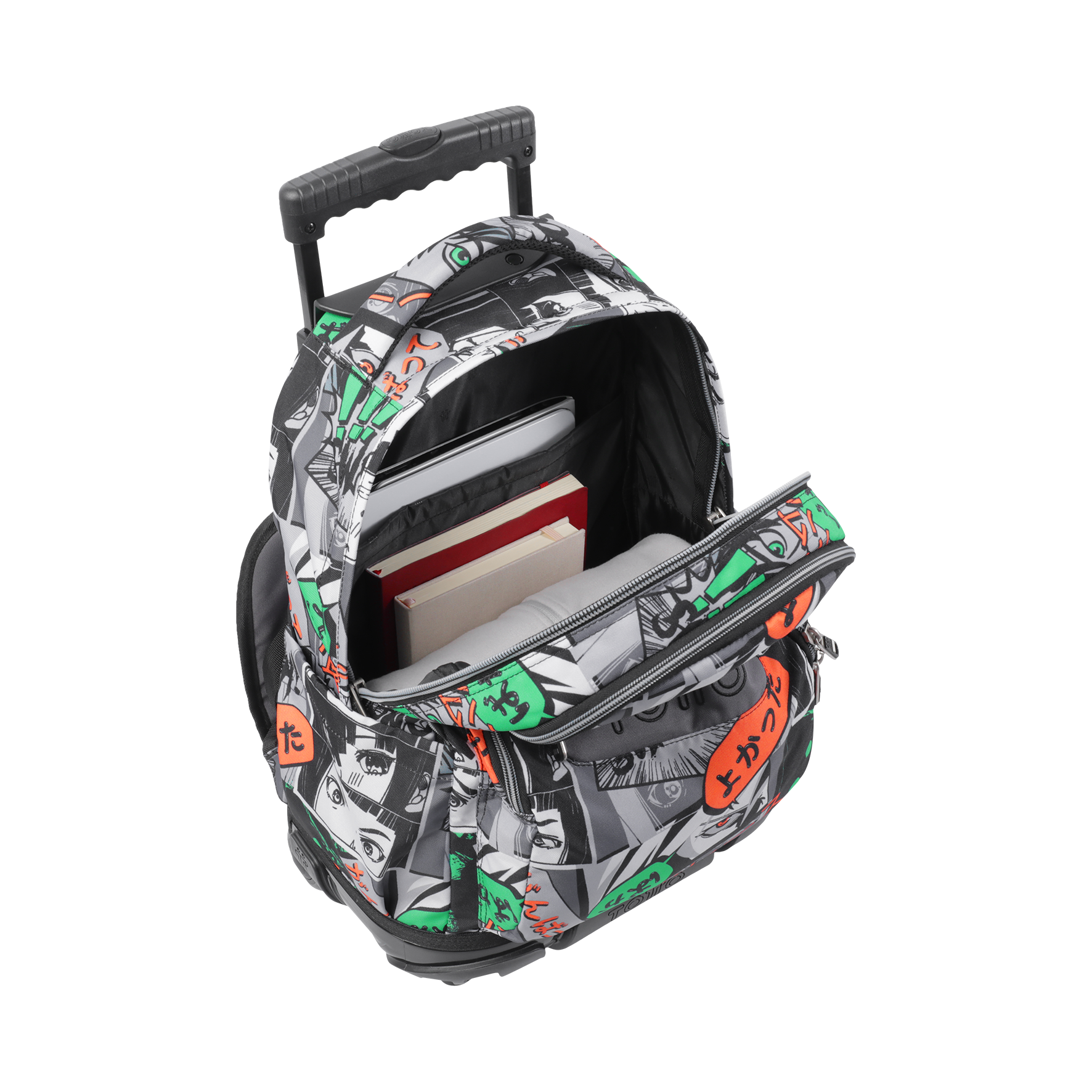 MOCHILA ESCOLAR C/RODAS TOTTO 8 A 12ANOS RENGLON 4YN ( Imagem 3 de 4 ) - Preview