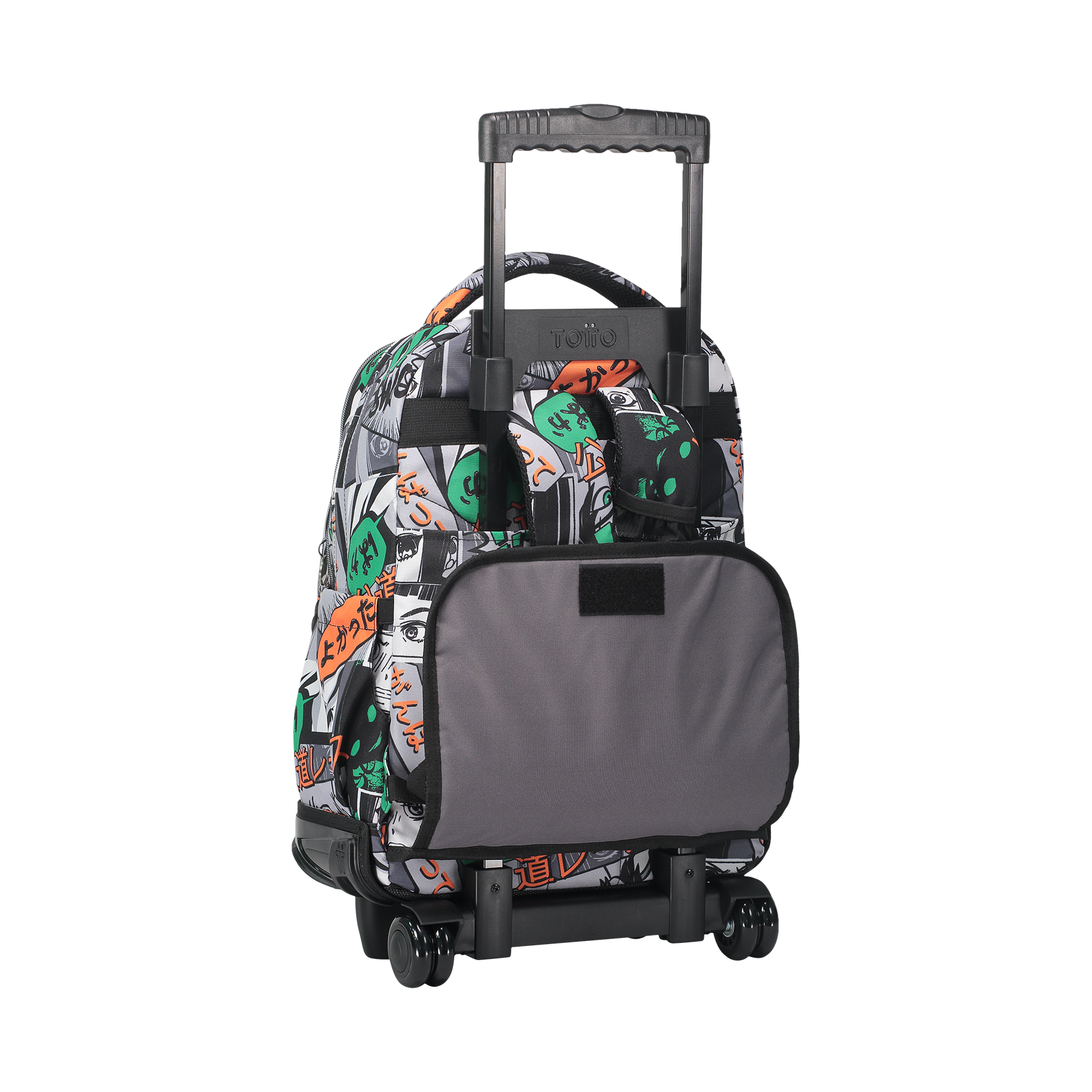 MOCHILA ESCOLAR C/RODAS TOTTO 8 A 12ANOS RENGLON 4YN ( Imagem 4 de 4 ) - Preview