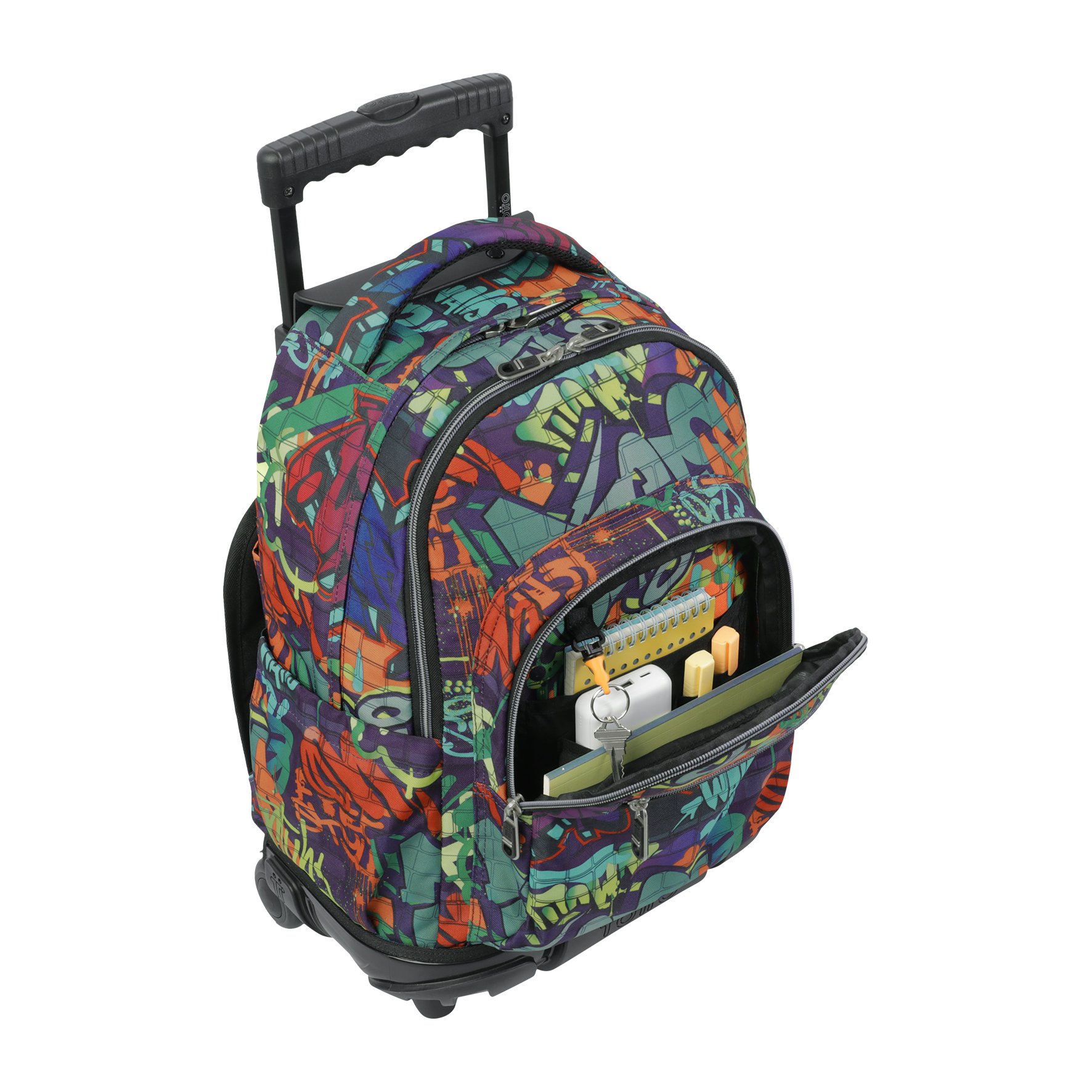MOCHILA ESCOLAR C/RODAS TOTTO 8 A 12ANOS RENGLON 6JO ( Imagem 3 de 4 ) - Preview