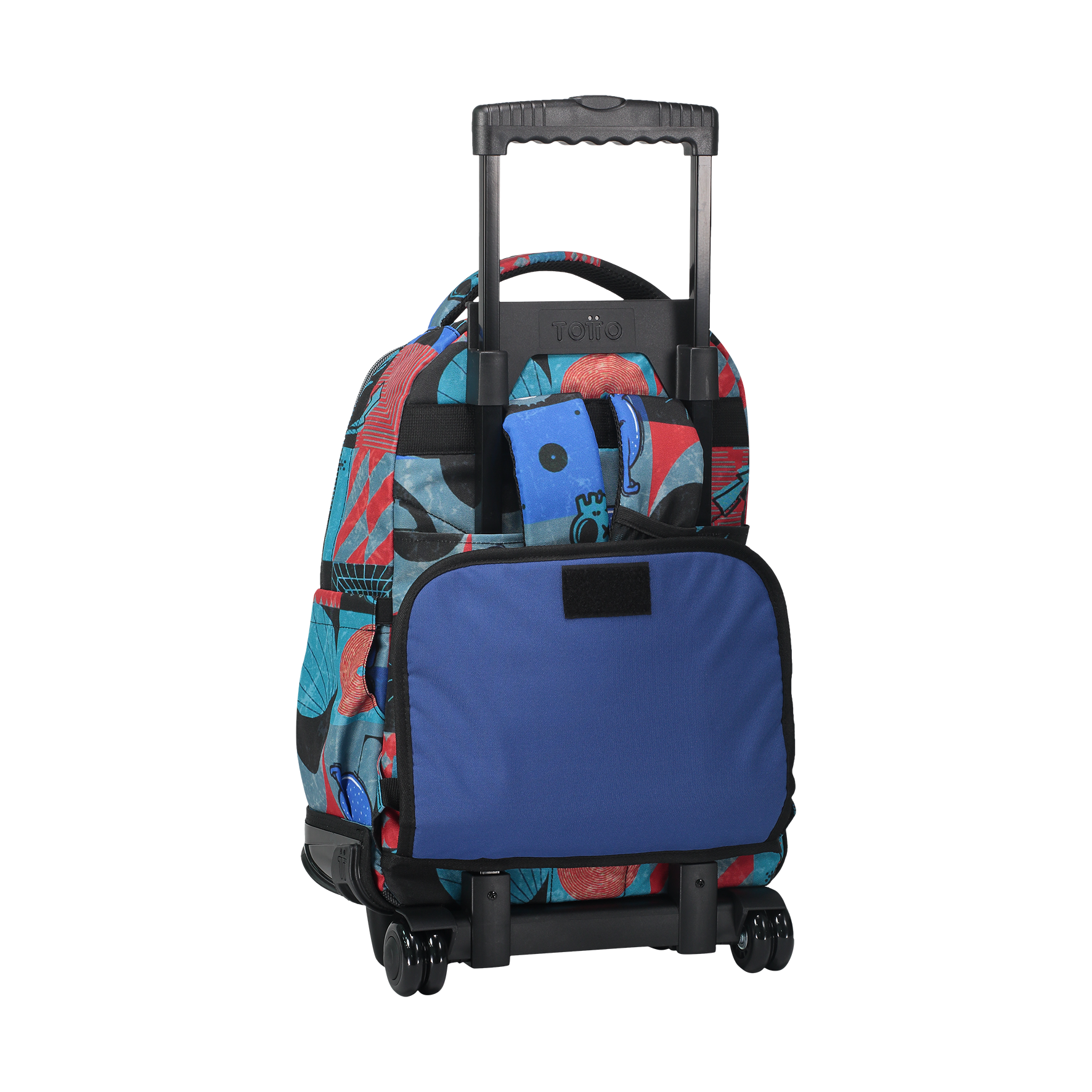 MOCHILA ESCOLAR C/RODAS TOTTO 8 A 12ANOS RENGLON 6JP ( Imagem 4 de 4 ) - Preview