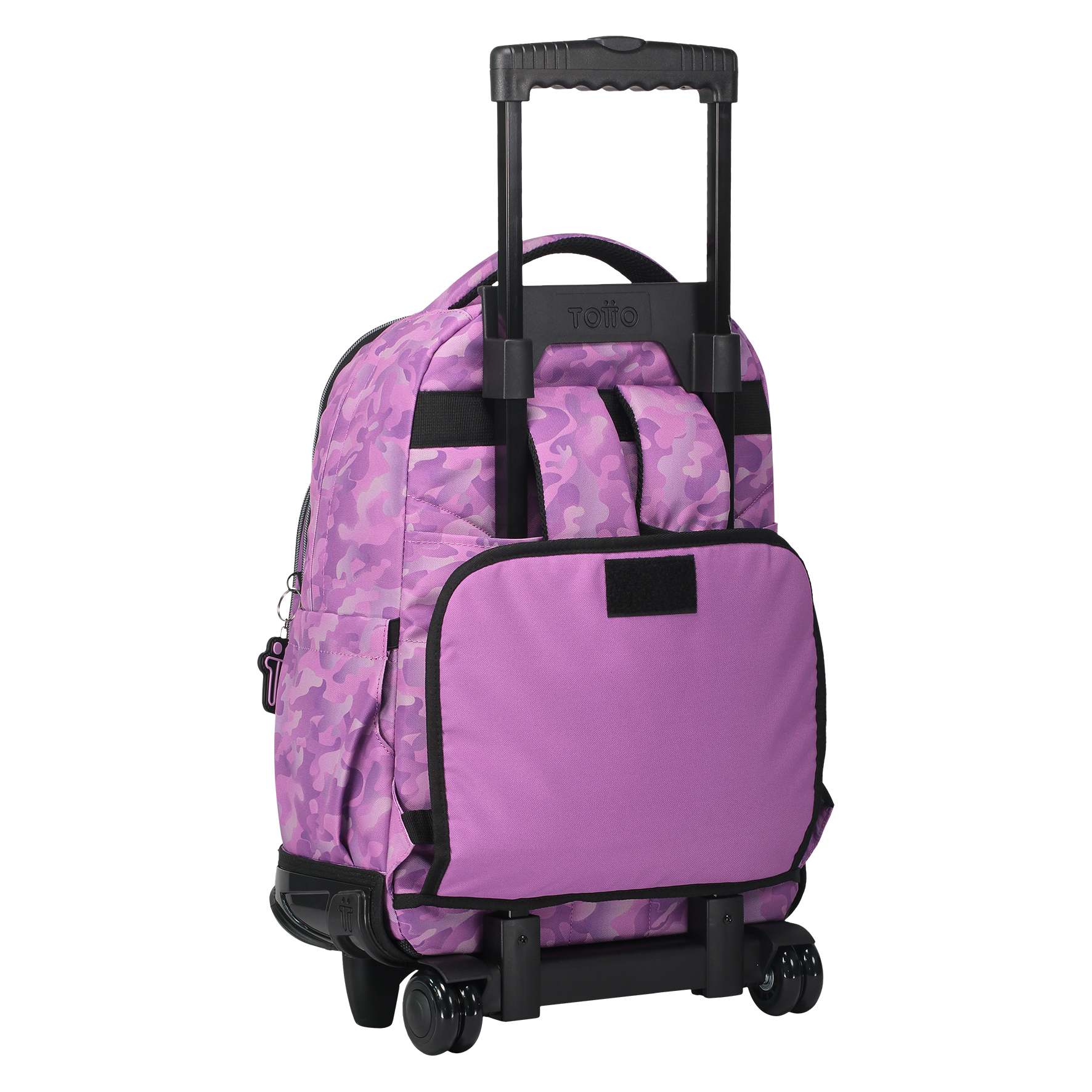 MOCHILA ESCOLAR C/RODAS TOTTO 8 A 12 ANOS RENGLONES 9I8 ( Imagem 4 de 4 ) - Preview