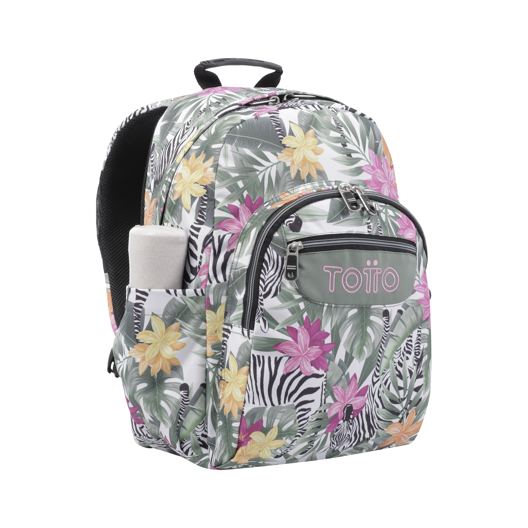 MOCHILA ESCOLAR TOTTO 8 A 12 ANOS ACUARELA 4HW ( Imagem 2 de 4 ) - Preview