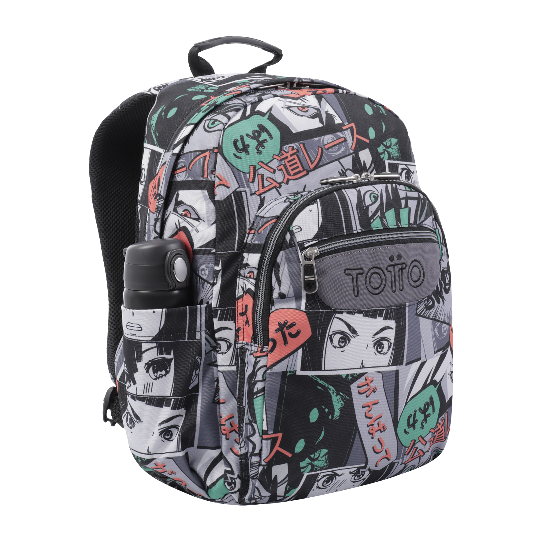 MOCHILA ESCOLAR TOTTO 8 A 12 ANOS ACUARELA 4YN ( Imagem 2 de 4 ) - Preview