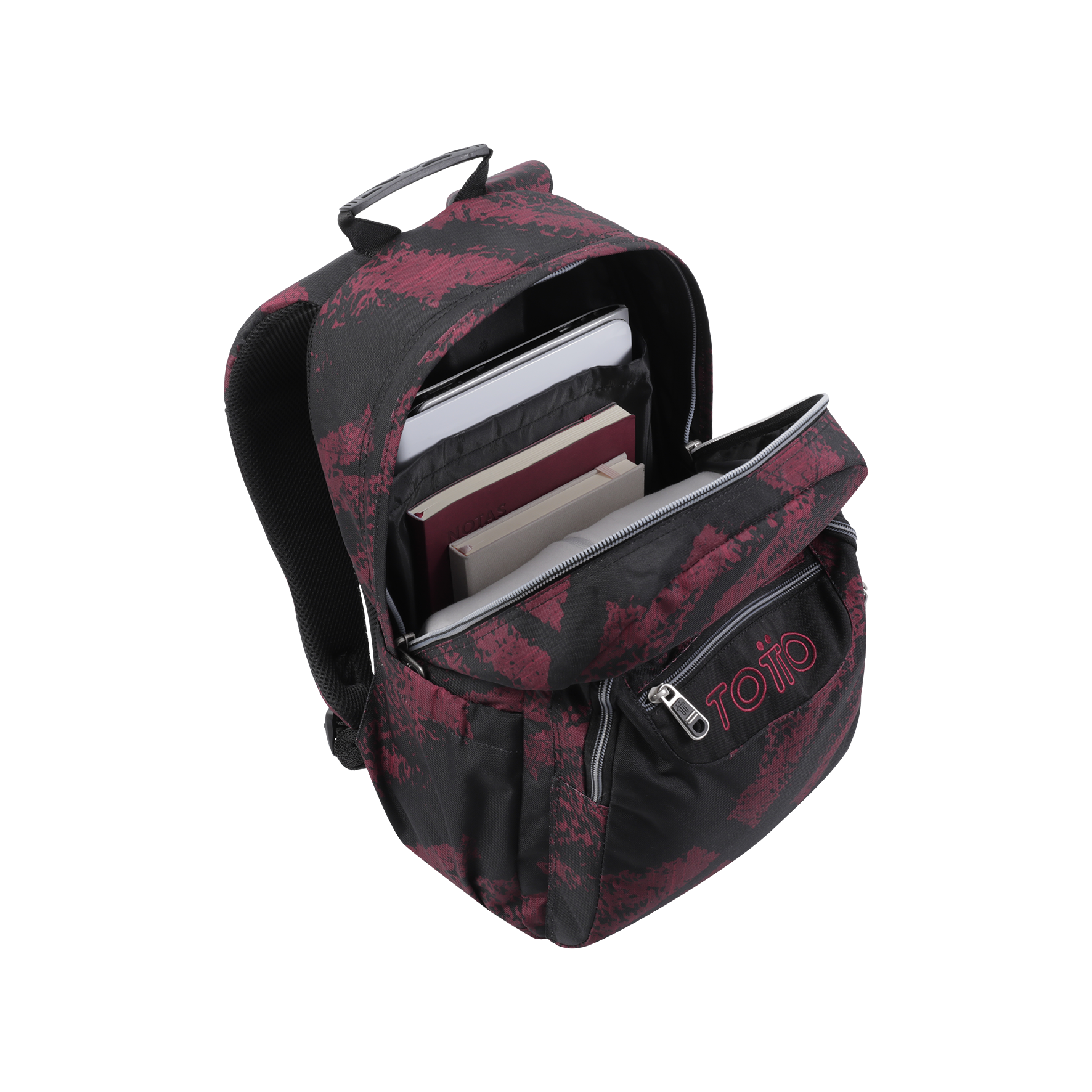 MOCHILA ESCOLAR TOTTO 8 A 12 ANOS ACUARELA 5C5 ( Imagem 3 de 4 ) - Preview