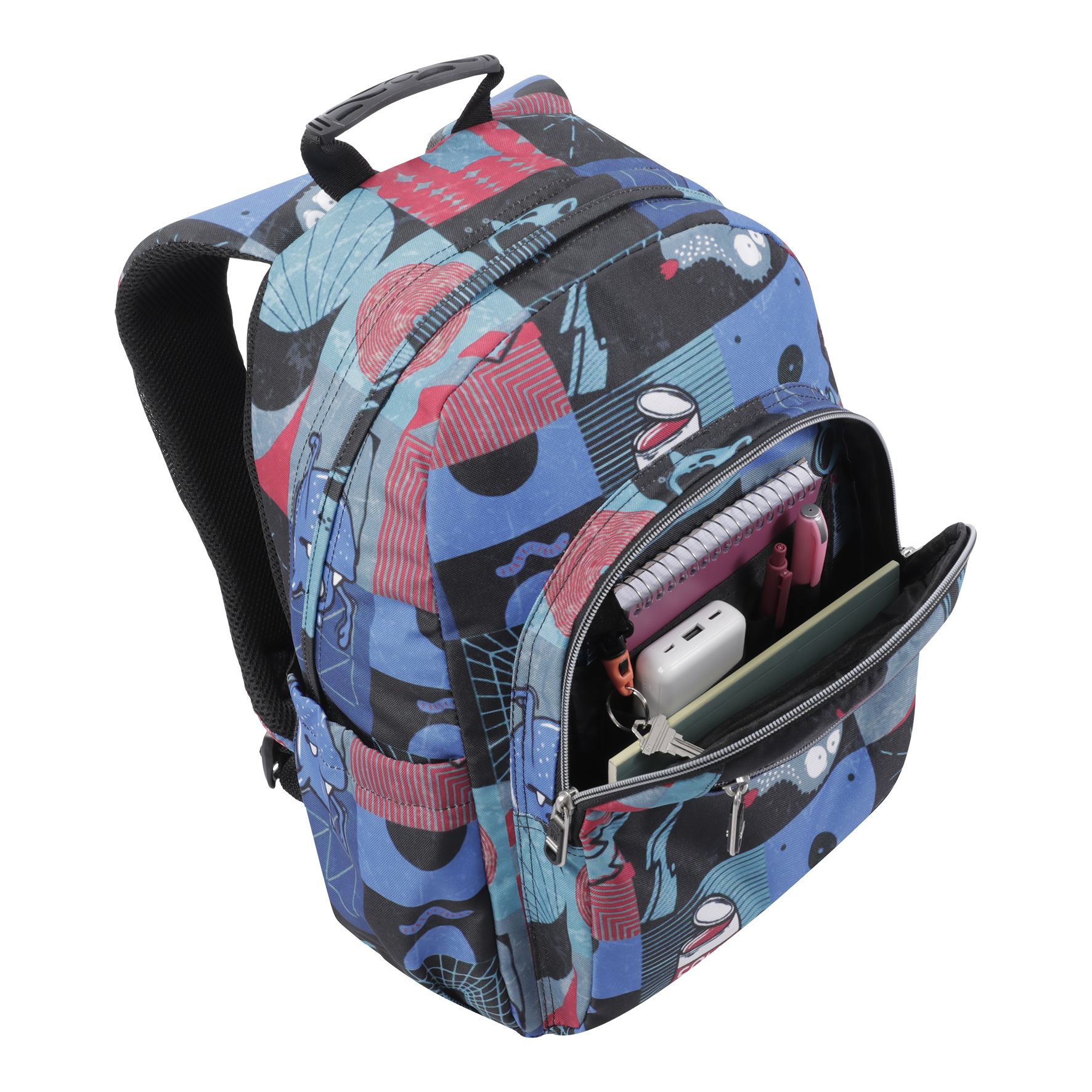 MOCHILA ESCOLAR TOTTO 8 A 12 ANOS ACUARELA 6JP ( Imagem 4 de 4 ) - Preview
