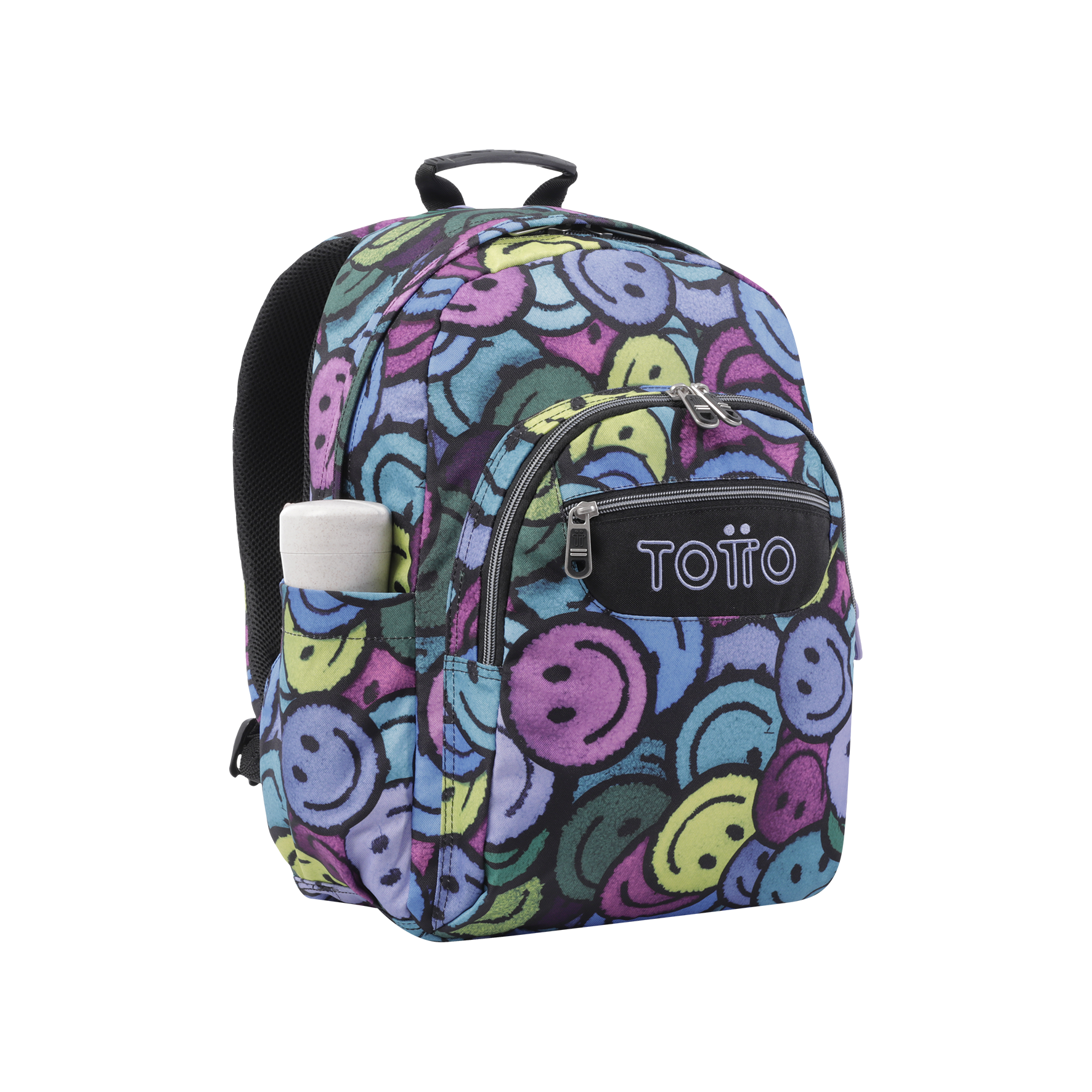 MOCHILA ESCOLAR TOTTO 8 A 12 ANOS ACUARELA 6JR ( Imagem 2 de 4 ) - Preview
