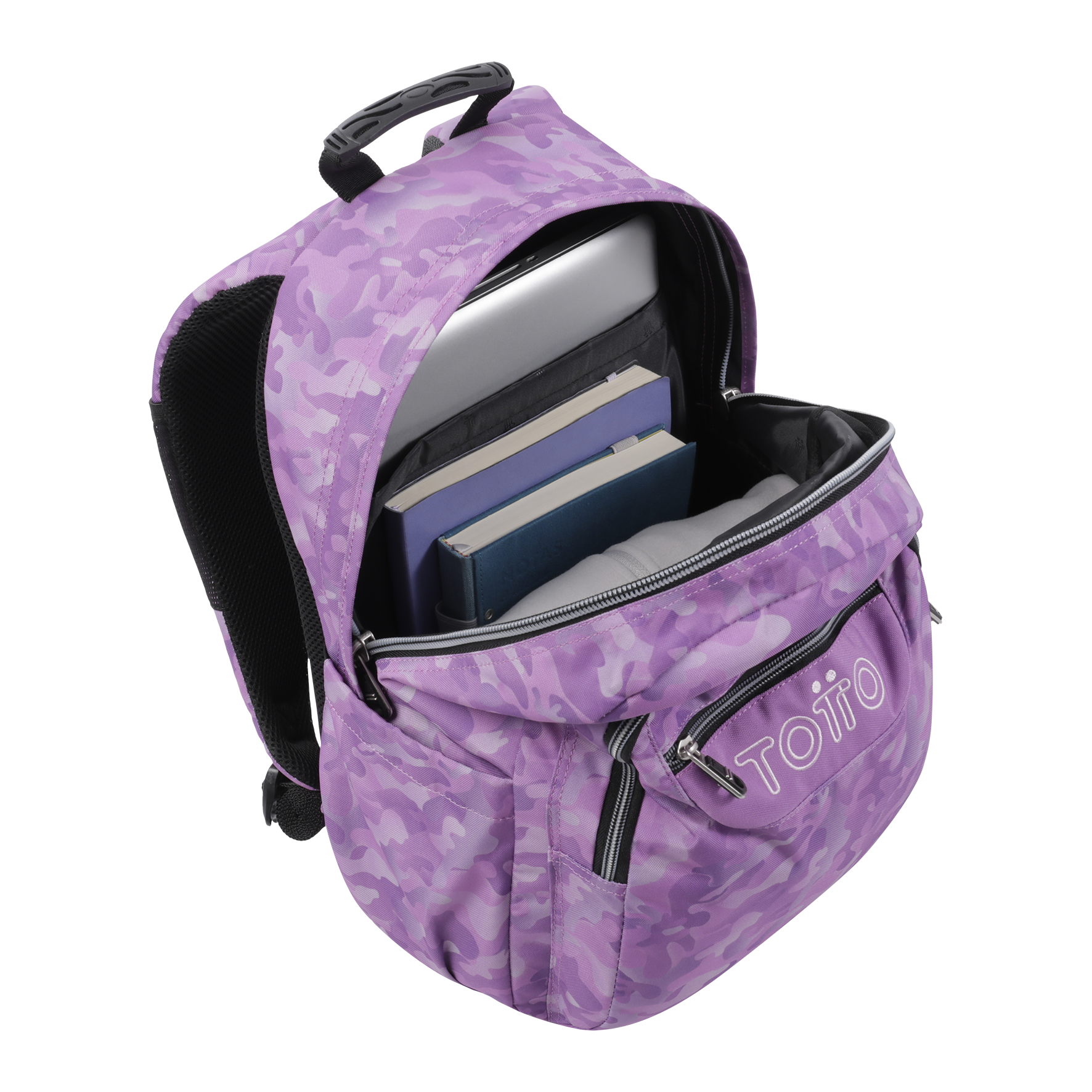 MOCHILA ESCOLAR TOTTO 8 A 12 ANOS ACUARELA 9I8 ( Imagem 3 de 4 ) - Preview