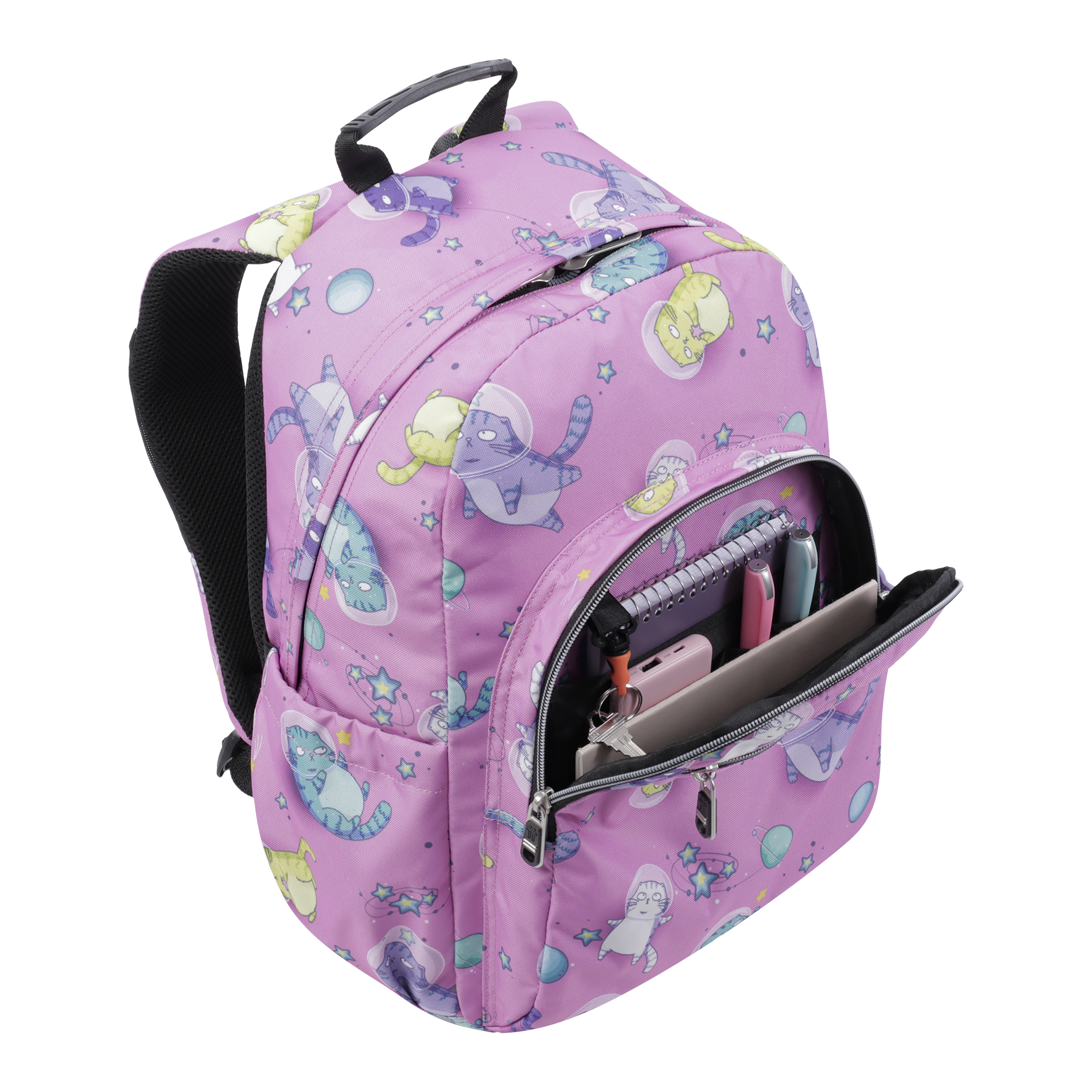 MOCHILA ESCOLAR TOTTO 8 A 12 ANOS ACUARELA 9I9 ( Imagem 4 de 4 ) - Preview