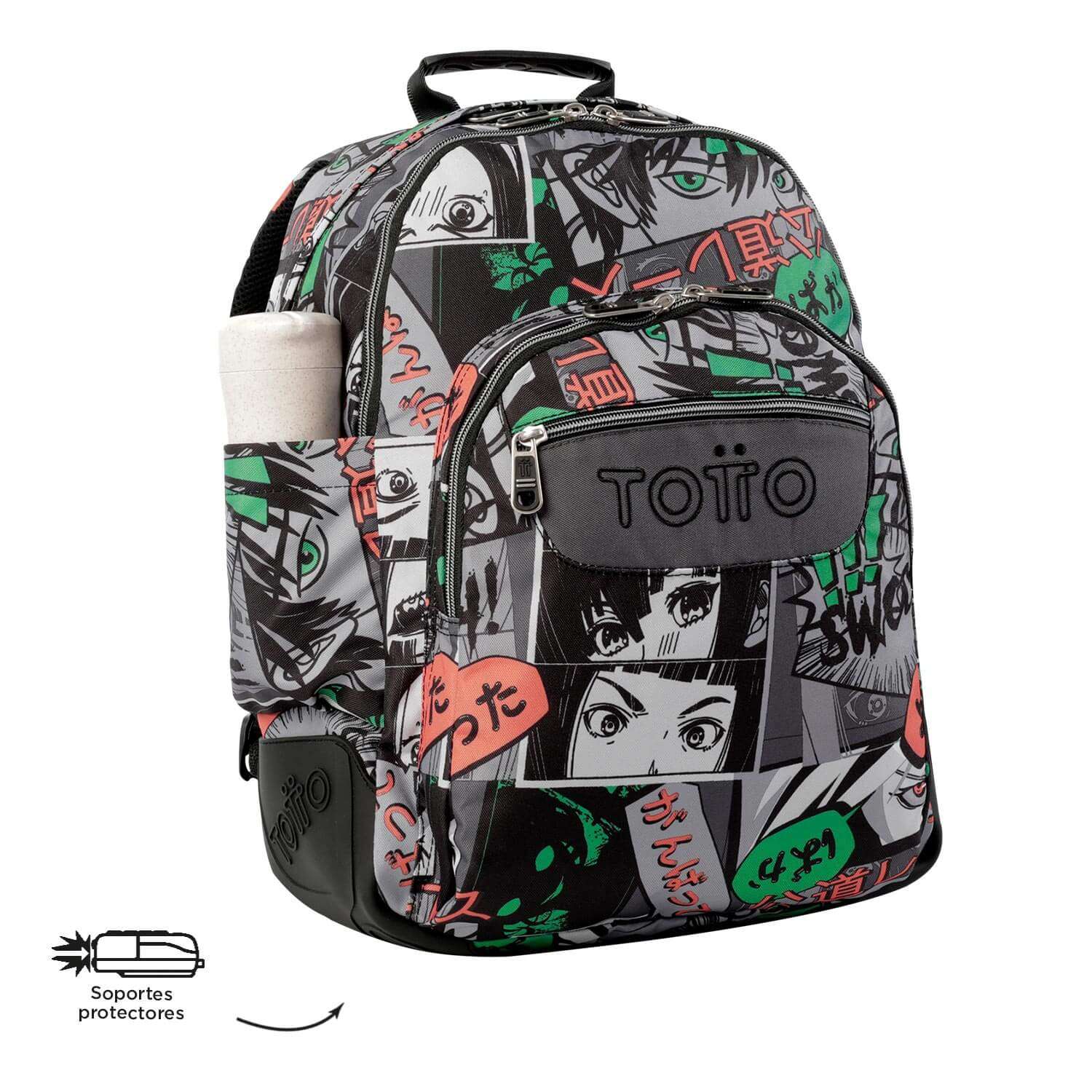 MOCHILA ESCOLAR TOTTO 8 A 12 ANOS RAYOL 4YN ( Imagem 2 de 4 ) - Preview