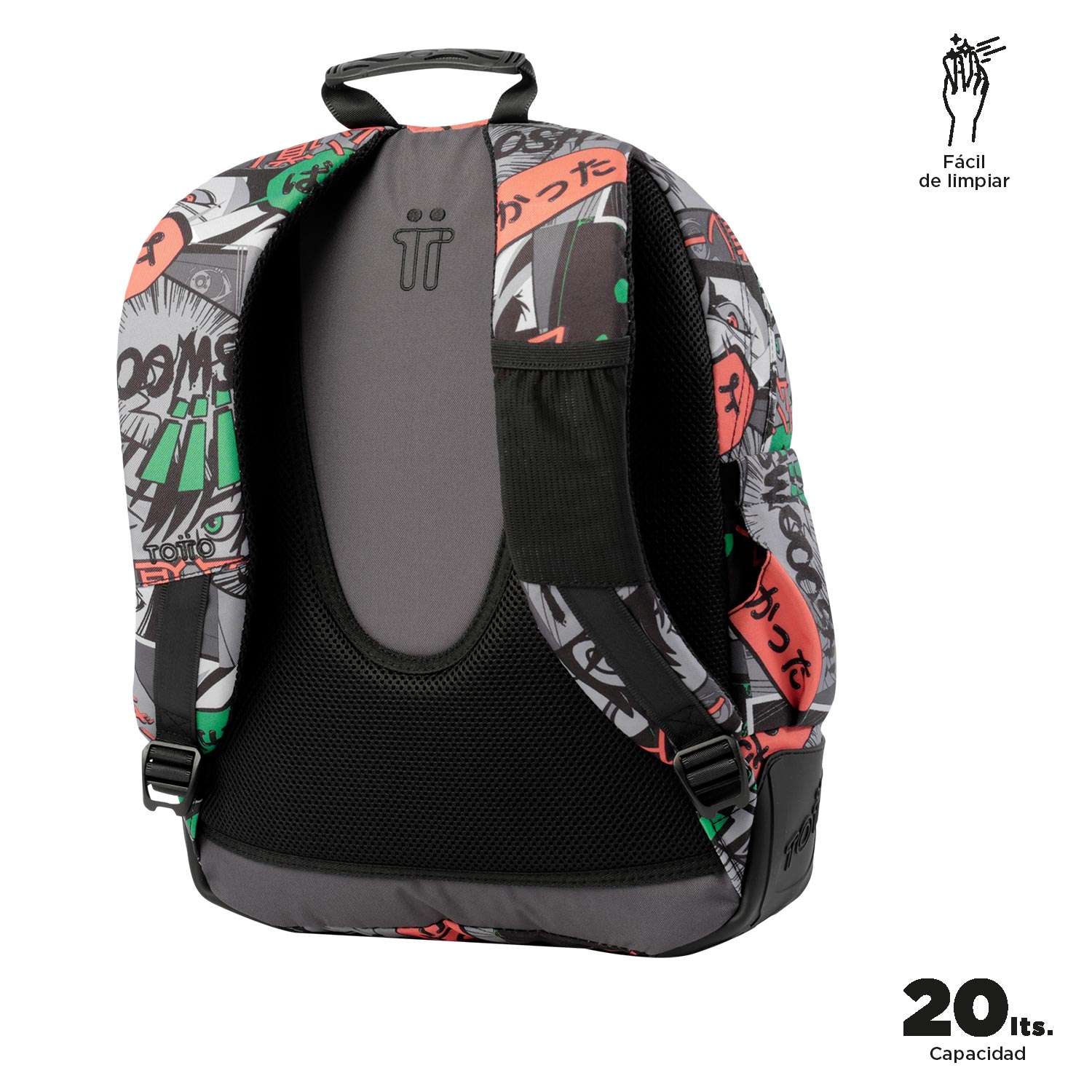 MOCHILA ESCOLAR TOTTO 8 A 12 ANOS RAYOL 4YN ( Imagem 4 de 4 ) - Preview