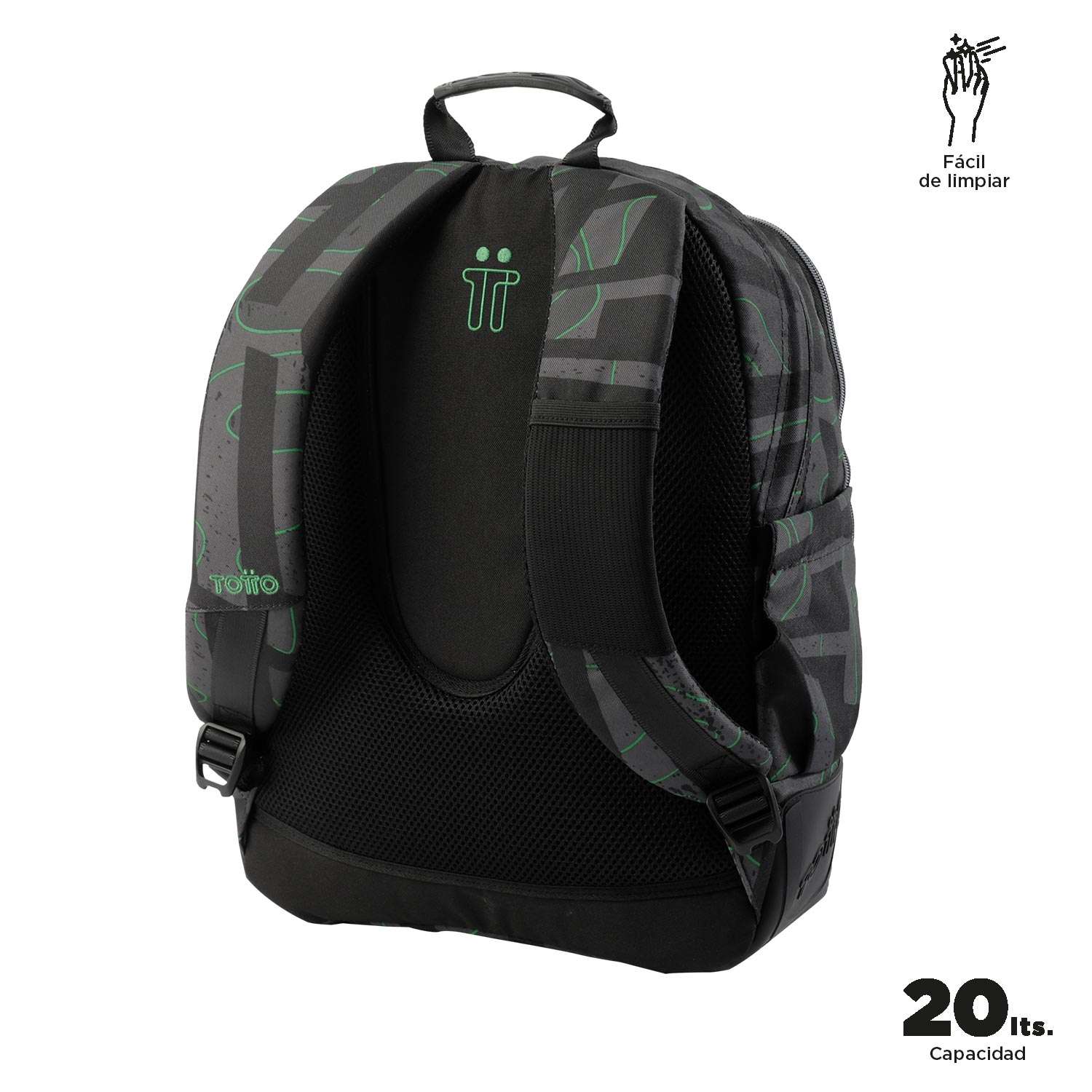 MOCHILA ESCOLAR TOTTO 8 A 12 ANOS RAYOL 5C4 ( Imagem 4 de 4 ) - Preview