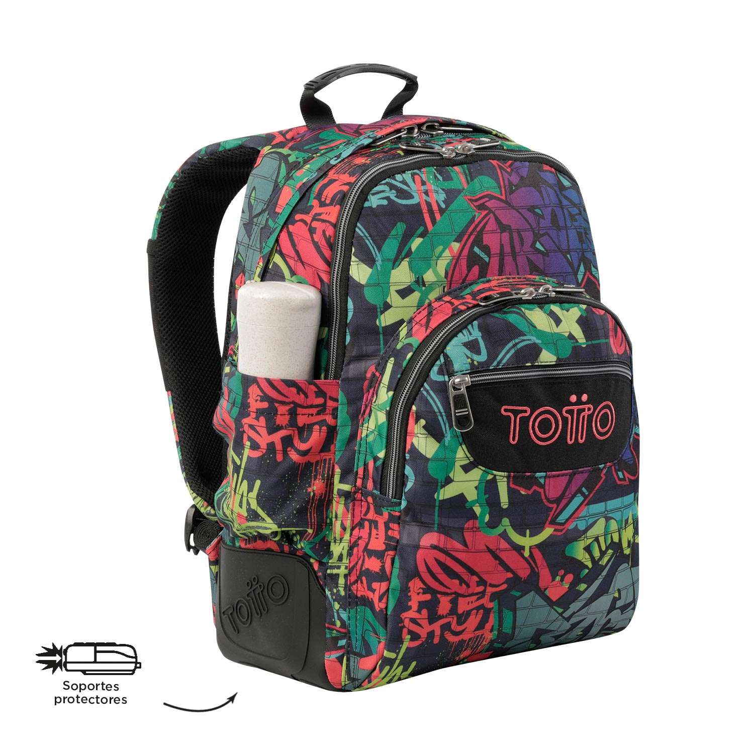 MOCHILA ESCOLAR TOTTO 8 A 12 ANOS RAYOL 6JO ( Imagem 2 de 4 ) - Preview