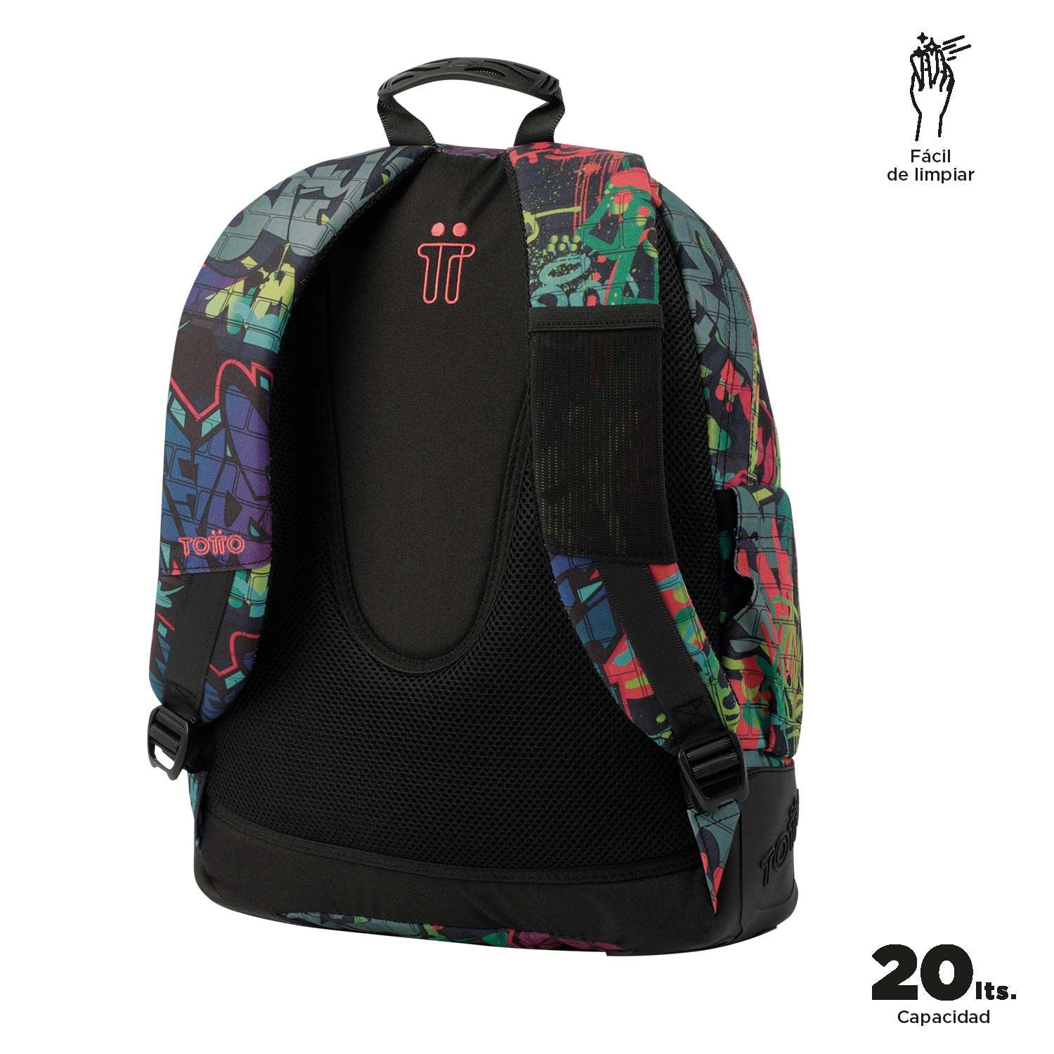 MOCHILA ESCOLAR TOTTO 8 A 12 ANOS RAYOL 6JO ( Imagem 4 de 4 ) - Preview