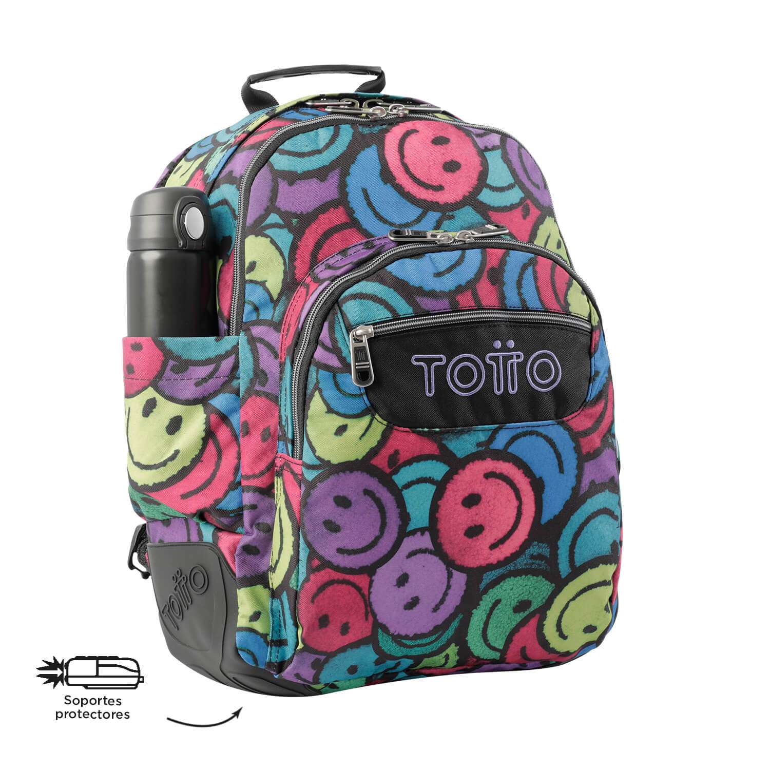 MOCHILA ESCOLAR TOTTO 8 A 12 ANOS RAYOL 6JR ( Imagem 2 de 4 ) - Preview