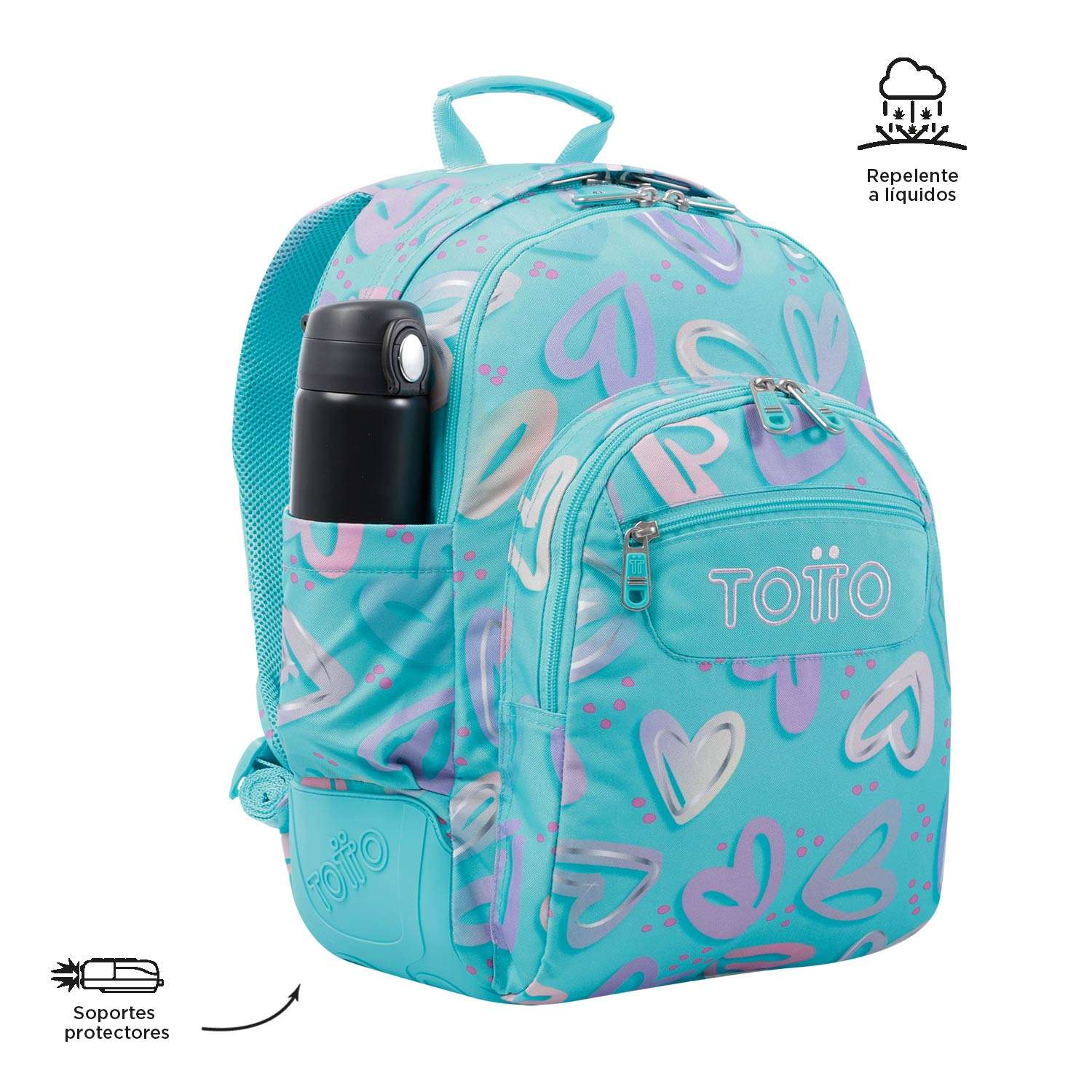 MOCHILA ESCOLAR TOTTO 8 A 12 ANOS RAYOL 6JT ( Imagem 2 de 4 ) - Preview