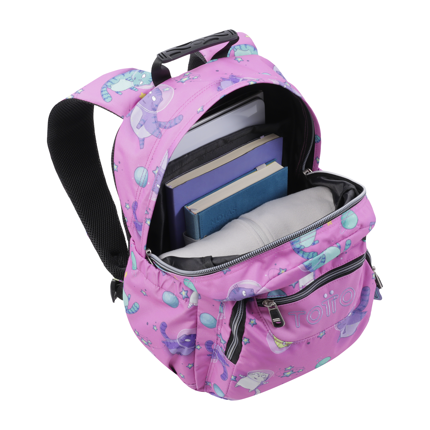 MOCHILA ESCOLAR TOTTO 6 A 7 ANOS GOMMAS 9I9 ( Imagem 3 de 4 ) - Preview