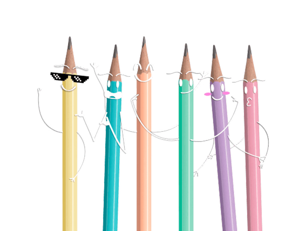 Lapis de grafite stabilo swano com borracha mina 2,2 mm dureza hb lilas pastel ( Imagem 4 de 5 ) - Preview