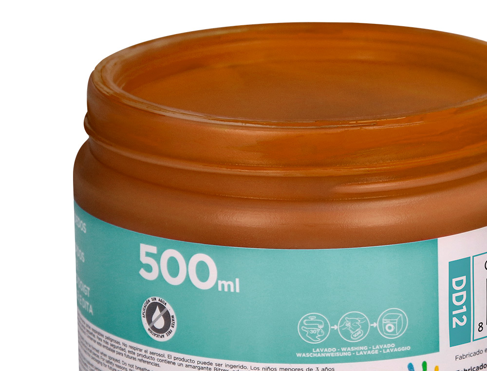 Pintura a dedos liderpapel frasco de 500 ml castanho ( Imagem 5 de 8 ) - Preview