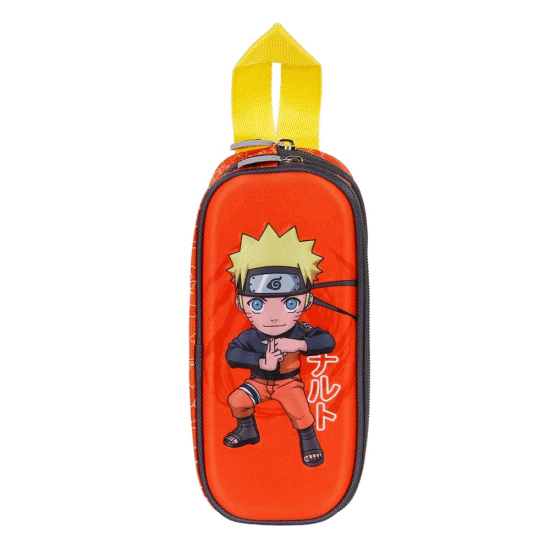 Naruto Chikara Estojo Duplo 3D, Multicolorido ( Imagem 2 de 4 ) - Preview