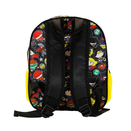 Batman Bat Chibi Mochila 3D Pequena, Amarela ( Imagem 4 de 4 ) - Preview