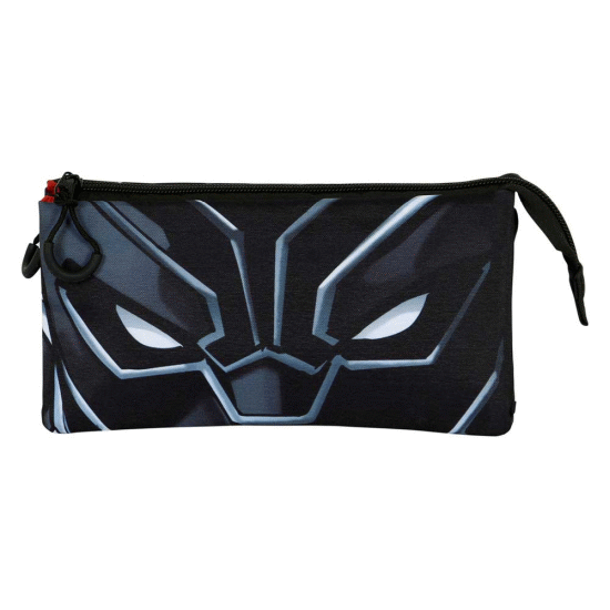 Black Panther Wakanda Estojo Triplo FAN 2.0, Preta ( Imagem 2 de 4 ) - Preview
