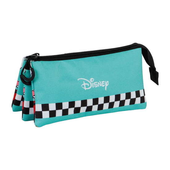 Mickey Mouse Squares Estojo Triplo FAN 2.0, Azul ( Imagem 3 de 4 ) - Preview