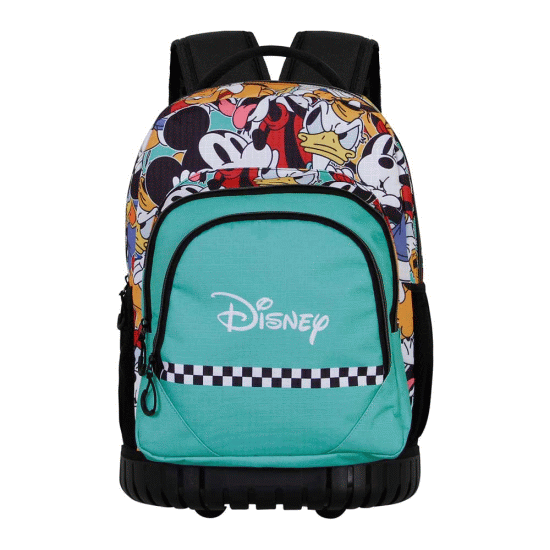 Mickey Mouse Squares Mochila Trolley GTS FAN, Azul ( Imagem 2 de 3 ) - Preview